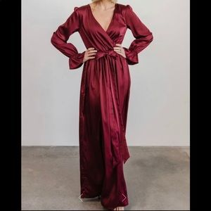 Baltic Born Holly Satin Maxi Dress